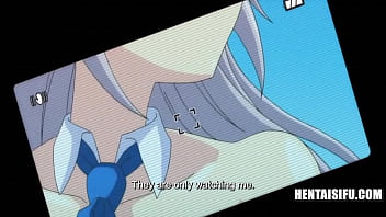 Preview 2 of Shemale Trample - Lewd Cosplay Girl Hounded By Paprazzi - Hentai