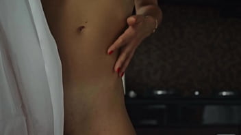 Preview 2 of Unboxing - SANKTOR - FITNES TALL TEEN WITH SMALL TITS MASTURBATES