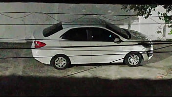 Preview 3 of Xmmxx Hd - fode com amante no carro na frente de casa e volta cheia de porra sorridente