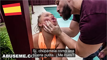 Preview 4 of Kinesiologa Peru - La rubia Harley King quiere que Peter Green folla su co&ntilde_o,  as&iacute_ que lo hace