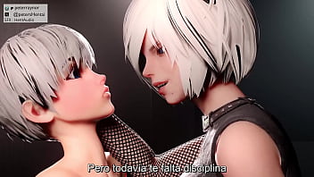 Preview 2 of Begg Xx Story Fake Polic - THE TRAINING FOR 9S IS MADE IT FOR 2B