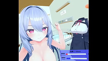 Preview 1 of Mom Horny Xxx - X-Rated Physical Exam Erotic Anime VR Game Sexual medical examination to a girl as an excuse for a medical examination!
