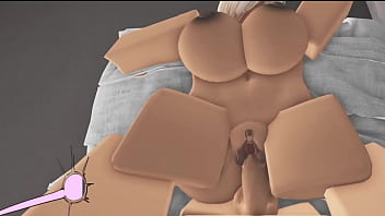 Preview 2 of Kashtanka Sex - Roblox Rich Girl Gets Fucked