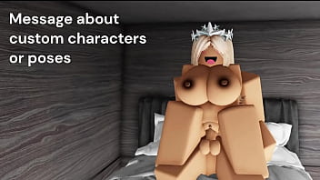 Preview 1 of Kashtanka Sex - Roblox Rich Girl Gets Fucked