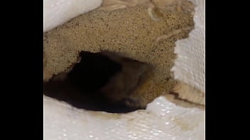 Preview 1 of Indonesia Grill - my sperm on the mattress is leaking into the mattress hole on the waterproof sheet