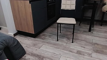 Preview 4 of Anal Amateur Cry - Kitchen cam show