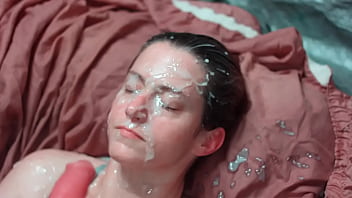 Preview 2 of 1080p Masturbation Solo - Homemade fake cum bukkake 2