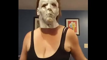 Preview 2 of Xxpornboy - ago on #tiktok #MichaelMyers #halloween #mask