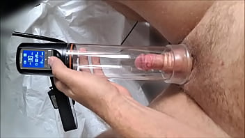 Preview 1 of Angelina Joliet Sex - jpfrenchiebdsm - BDSM Self CBT Playing with pump and tattoo stickers