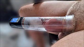 Preview 4 of Angelina Joliet Sex - jpfrenchiebdsm - BDSM Self CBT Playing with pump and tattoo stickers