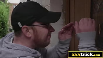 Preview 2 of Nadia Gul Xxx Images - Old British Geezer Fucks Two Beauties at a UK House Party