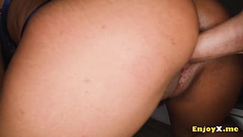 Preview 3 of Sexnxxxxxxi - Horny black-haired Selva got fed a rigid stiffy in the kitchen,  not breakfast - impressive xxx!