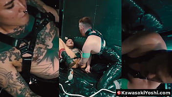 Preview 3 of Punjabi School Girls Nude Boobs - KawasakiYoshi.com - Mutual fisting action with cock hungry sluts Axel Abysse and Yoshi Kawasaki