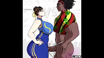 Preview 1 of Hq Porn Daugter Fuck - Chun li fodendo com mais um dotado