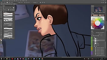 Preview 3 of Salina Goomaz - Picarto ~ DarkCookie - Summertime Saga [720p] (2023.07.31)