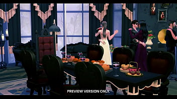Preview 2 of Anina Car - Masquerade Night - 3d Hentai - Preview Version