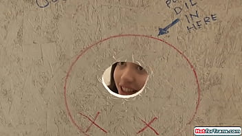 Preview 1 of Mom Chudai All Story - Sexy trans Luna Rose gloryhole blowjob