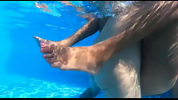 Preview 2 of Www Resleen Sex - In The Pool And Inside My Pussy &ndash_ A Tasty Creampie