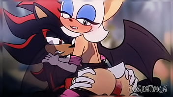 Preview 2 of Www Arabxxx Videos Com - Shadow Fucking Hot Ass Rouge Cowgirl (Sonic)