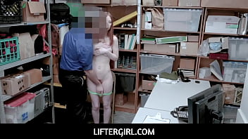 Preview 2 of Bokep Barat Ramai 2 - LifterGirl -  Stupid Shoplifter Incident Featuring Pepper Hart,  Chad White
