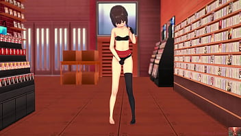 Preview 3 of Bangla Nikah - 19-Year-Old Megumin Cosplayer Explores Herself in a Sensual Show