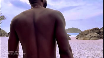 Preview 1 of Sex Brazier - Comi minha mulher na praia deserta,  metendo pau no cu dela e olhando o mar