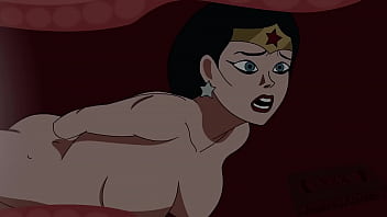 Preview 4 of U Antenna Xxxx Video - DC Giganta Femdom Masturbation with wonder Woman