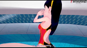 Preview 3 of Anastasia Ukraine - Violet Parr inside the pool POV | The Incredibles | Short (watch the full version on RED and extra scenes on premium)