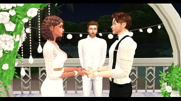 Preview 1 of Marathi Six Mom San - The Wedding Night Featuring Harry - 3d Hentai - Preview Version