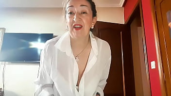 Preview 1 of Group Monster - Relajaros. Yo Maria en Lenceria Blanca