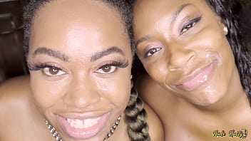 Preview 4 of Xxxxxsex Hit Video - Big Booty Ass Eating Sloppy Threesome w/ Breyana &amp_ Charlotte
