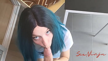 Preview 2 of Xxx Ebriaporno - My Step-Sister Bets She Can Make Me Cum in 2 Minutes