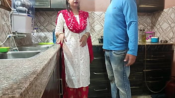 Preview 1 of Horny Skinny Milf Fake Tits - Desisaarabhabhi - After sucking her delicious pussy I get hornier and I want to fuck,  my stepmother is a very horny woman in hindi audio