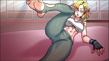 Preview 2 of Food Sex - Lewd Gym fitness woman They help us with the cardio exercises compilation of scenes part 1