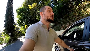 Preview 1 of Sani Liyol - Pick Up - DP - Outdoor Anal Fuck - Katty West on Sea