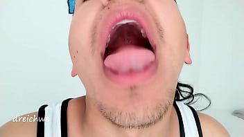 Preview 1 of Xxnxx New Prone Video - Big mouth uvula fetish