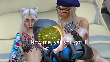 Preview 3 of Mia Khalifa Scool Gril - Sexbot needs convincing