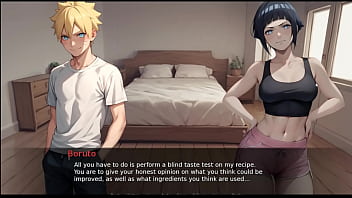 Preview 2 of Son And Mommy Real Sex - Mi HERMANA HIMAWARI y yo estamos demasiado unidos. La casa de Shinobi
