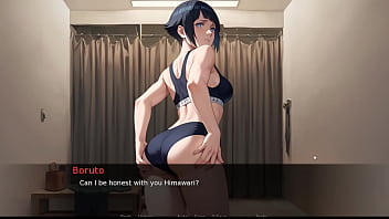 Preview 4 of Son And Mommy Real Sex - Mi HERMANA HIMAWARI y yo estamos demasiado unidos. La casa de Shinobi