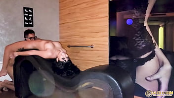 Preview 3 of Deborah Black Anal - Me cojo a mi novia en el potro del amor