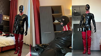 Preview 1 of Telugu Xnxx Stores - Small masturbation in latex