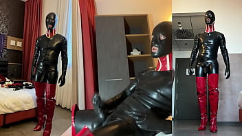 Preview 4 of Telugu Xnxx Stores - Small masturbation in latex