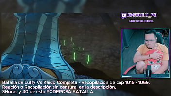 Preview 4 of Arbe Sexviedo - Luffy Vs Kaido Batalla completa P.1
