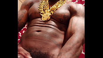 Preview 3 of Goood Girls - Big Black Hairy Dick Worship Hallelujah Johnson ( Stroking Huge BBC and Cumshot the Greatest Ever)