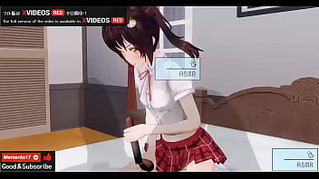 Preview 2 of Fake Doctor Japanes - Uncensored Japanese Hentai anime handjob and blowjob ASMR Earphones recommended.