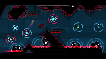 Preview 1 of Romantic Sexy With Foreplay - Geometry dash - I beat deadlocked again!