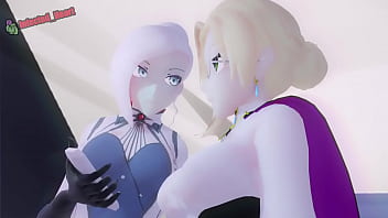 Preview 1 of Free Sex Door Videos - Jaune Fucks Glynda and Winter (Sound) (Parts 1 2 Full)