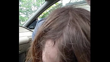 Preview 1 of New Porn Hot English Sex - giving morning blowjob to my buddy in car