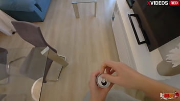 Preview 1 of Bike Upskirt - I caught my stepmother masturbating with a vibrator,  she asks me to help her,  after sucking my dick,  I start having sex with her pussy and ass,  where I cum inside