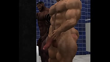Preview 2 of Lisa Ann Sloppy - huge football players pissing